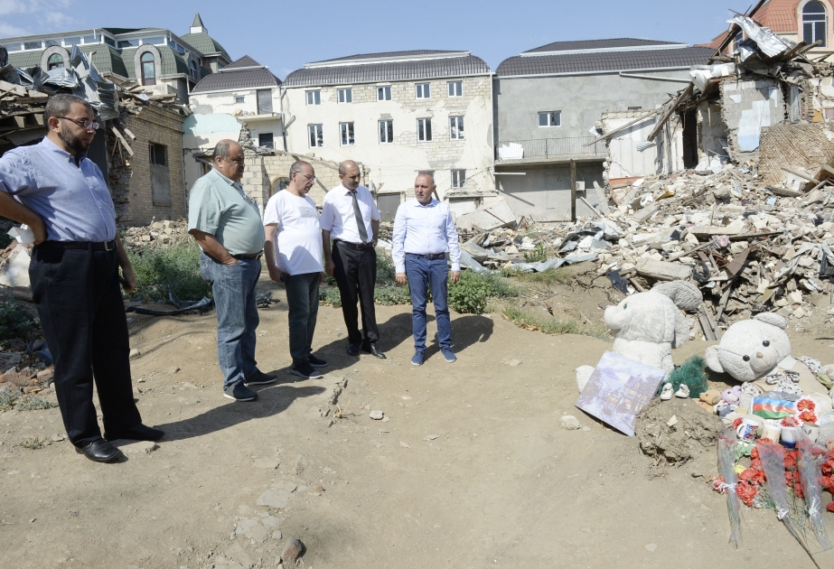 Investigadores egipcios y libaneses se familiarizaron con los crímenes de guerra cometidos en Ganja por Armenia