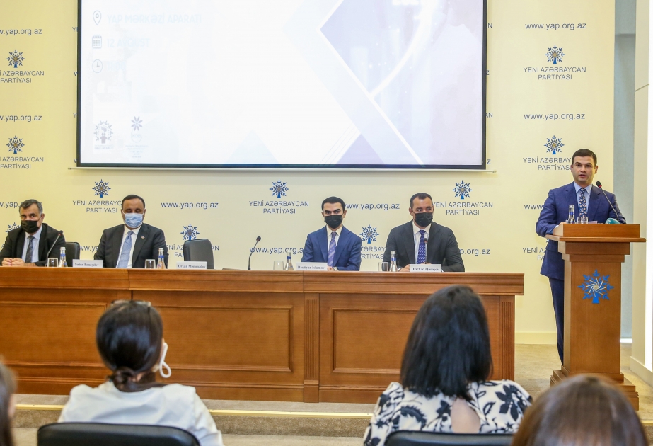 “Postpandemiya reallıqları və gənc sahibkarlar: mövcud vəziyyət və perspektivlər” mövzusunda gənclərlə görüş olub