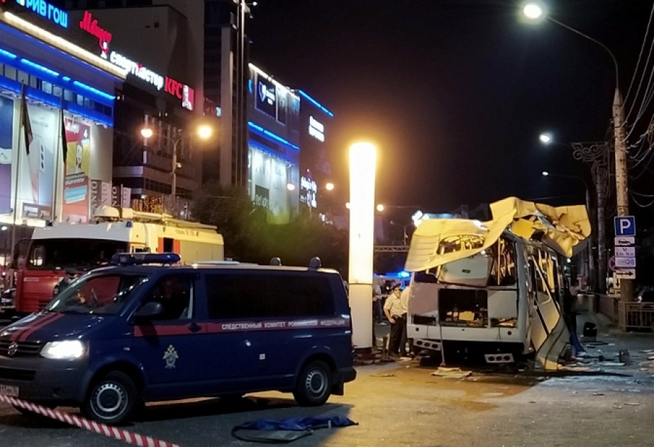 Voronejdə avtobusda baş verən partlayış zamanı xəsarət alanlardan üçünün vəziyyəti ağırdır