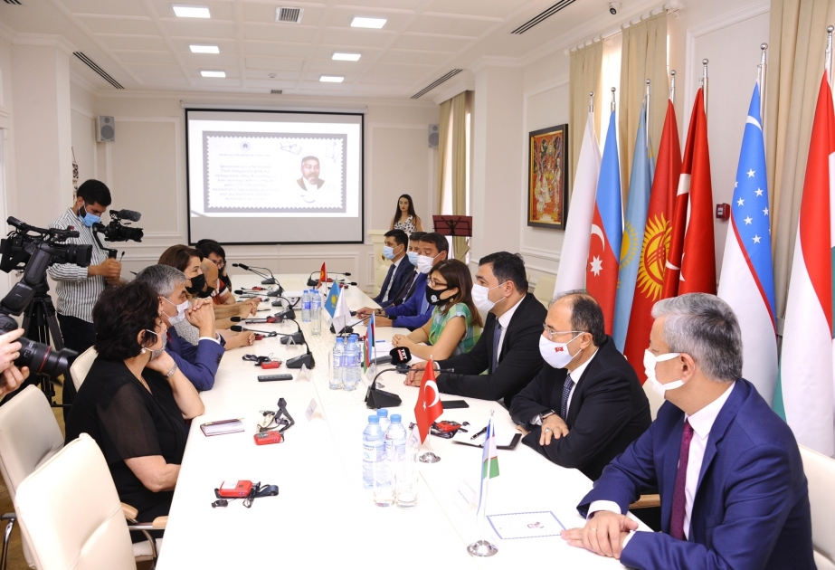 International Turkic Culture and Heritage Foundation issues postage stamps on 175th anniversary of Abay Kunanbayev