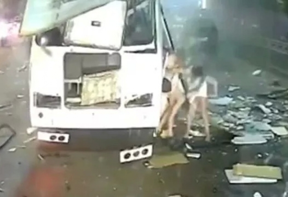 Voronejdə avtobusda partlayış zamanı xəsarət alan daha bir sərnişin dünyasını dəyişib