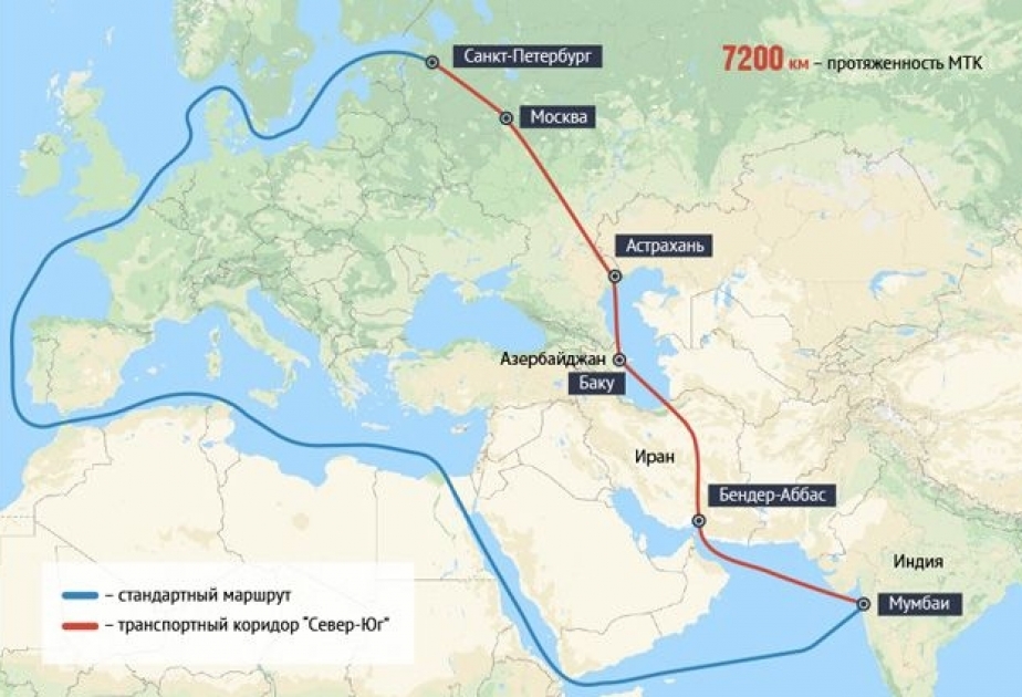 Hindistan ilə Rusiya arasındakı ticarət dövriyyəsinin artması Azərbaycan və İran üçün əlverişlidir