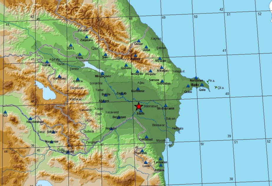 İmişli rayonunda zəlzələ qeydə alınıb