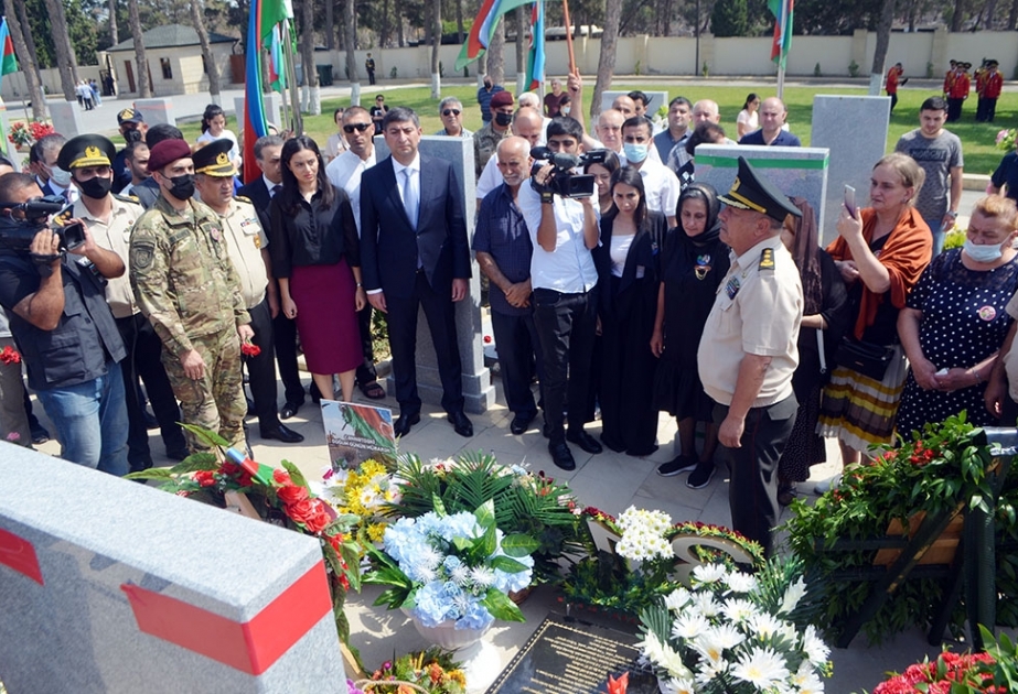Murovdağın zirvəsində əbədiyyətə qovuşan şəhid kapitan Həmidağa Hüseynzadənin xatirəsi ehtiramla anılıb