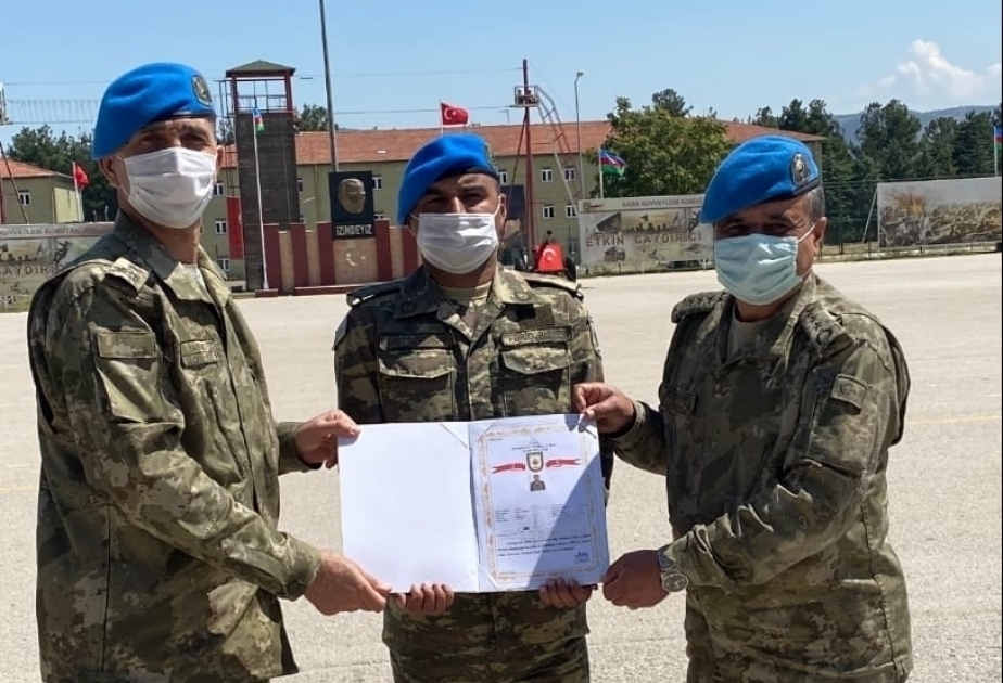 В турецком городе Испарта прошла церемония выпуска азербайджанских военнослужащих