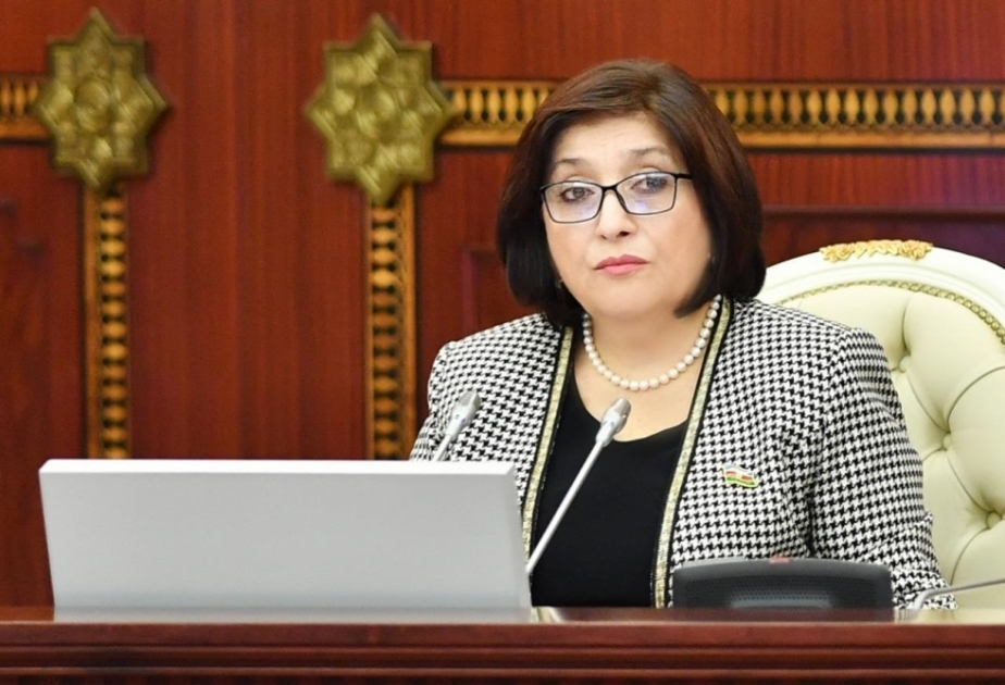 Milli Məclisin sədri Sahibə Qafarova pakistanlı həmkarlarını təbrik edib