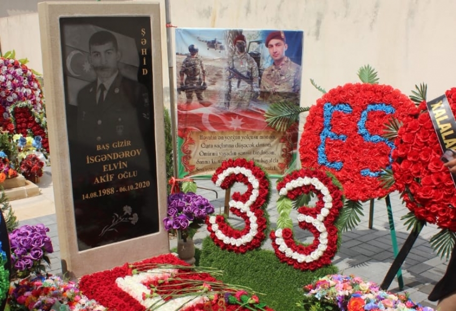 Şabranda Vətən müharibəsi şəhidinin xatirəsi əbədiləşdirilib