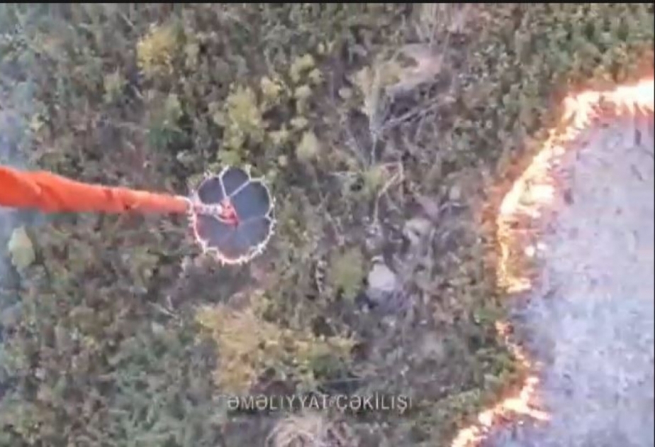Qəbələdə dağlıq ərazidə yanğın başlayıb
