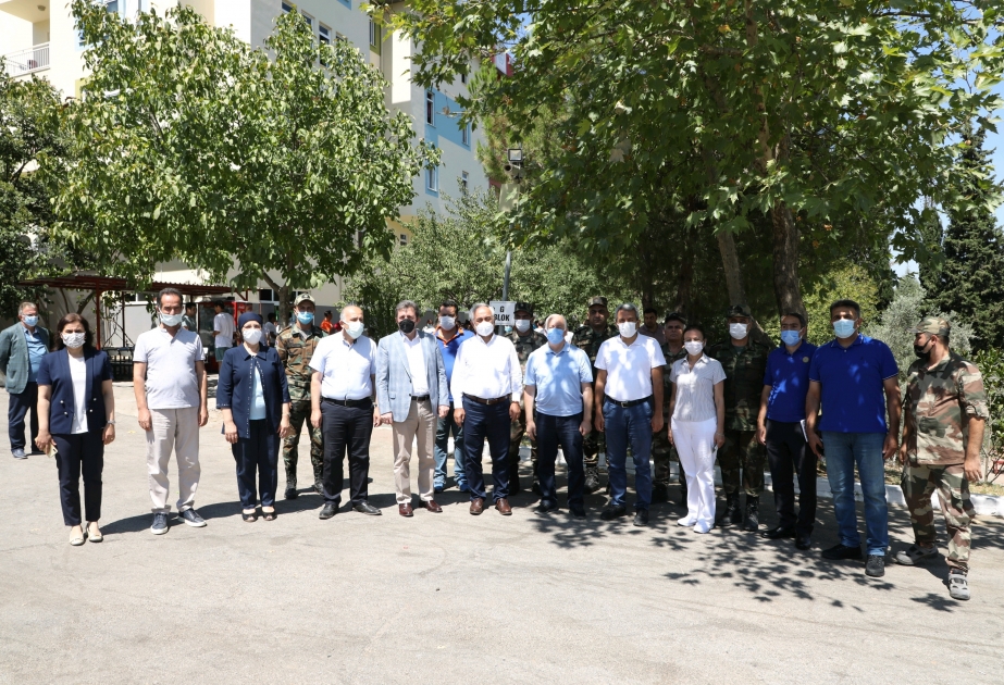 Jefe del grupo de bomberos y rescate del Ministerio de Situaciones de Emergencia de Azerbaiyán en Turquía se reúne con el gobernador de Muğla