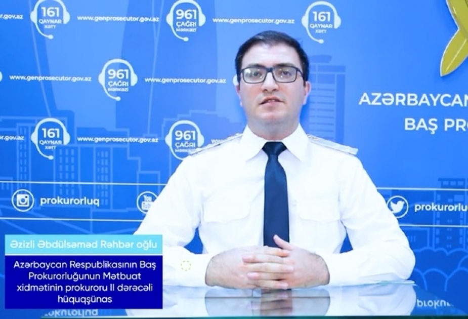 #prokurorluqdanizah həştəqi ilə təqdim olunan növbəti videoçarxda məcburi gətirilmə mövzusuna dair suallar cavablandırılıb