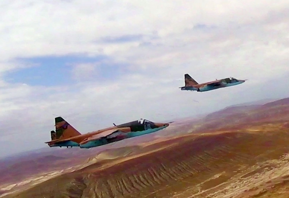 Los aviones de la Fuerza Aérea de Azerbaiyán inician vuelos de entrenamiento