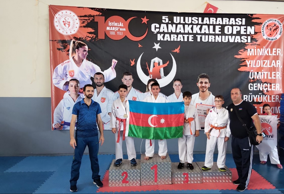 Naxçıvan karateçiləri “Çanaqqala” turnirində 7 medal qazanıblar
