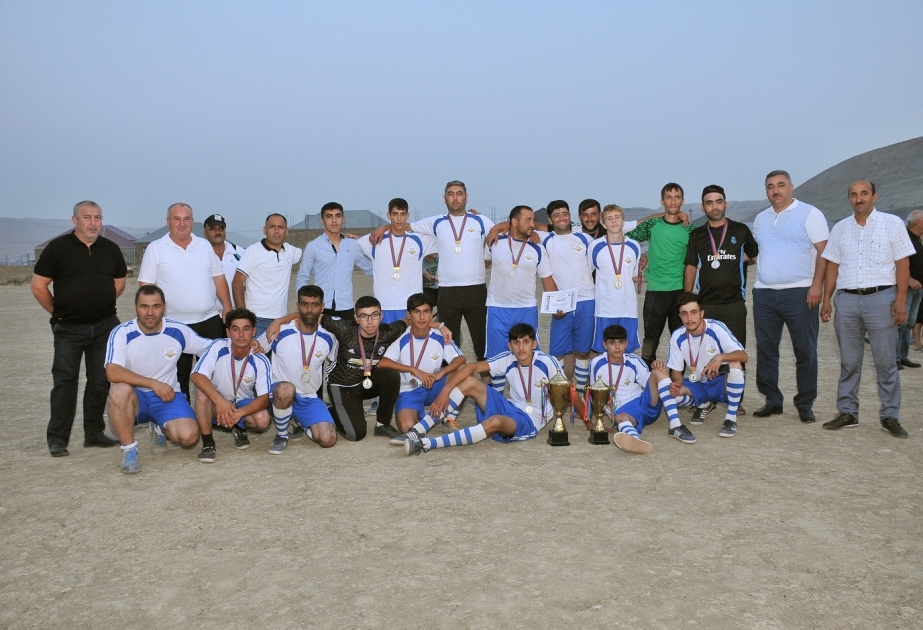 Abşeronda şəhidlərin xatirəsinə həsr olunan futbol turnirinin qalibi müəyyənləşib