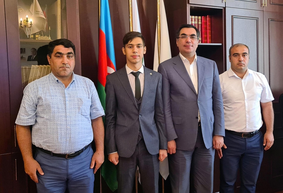 Birinci ixtisas qrupunun birincisi Əbil Şəfiyev: Bakı Ali Neft Məktəbində təhsil almaq hədəfim idi