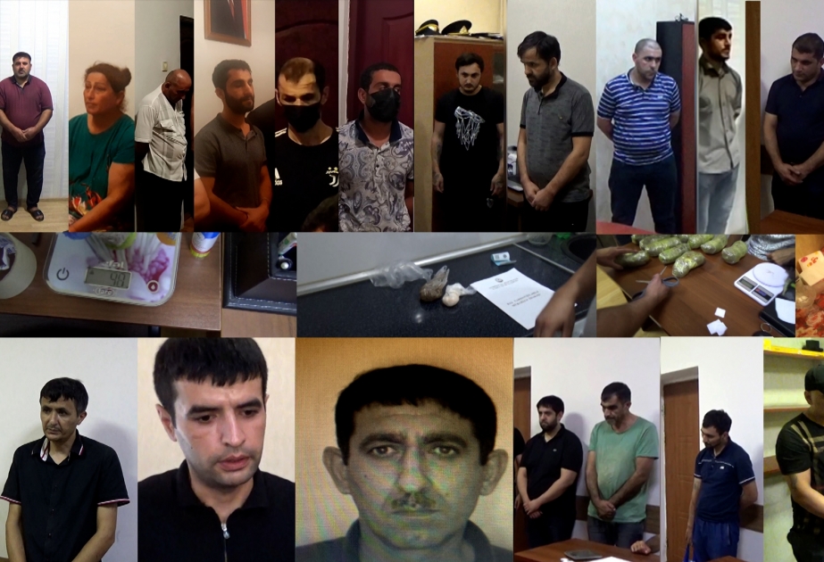 Narkotiklərin qanunsuz dövriyyəsini həyata keçirən şəbəkənin daha 20 üzvü saxlanılıb VİDEO