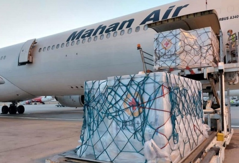 Almaniyada yaşayan iranlılar vətənlərinə tibbi yardım göndəriblər