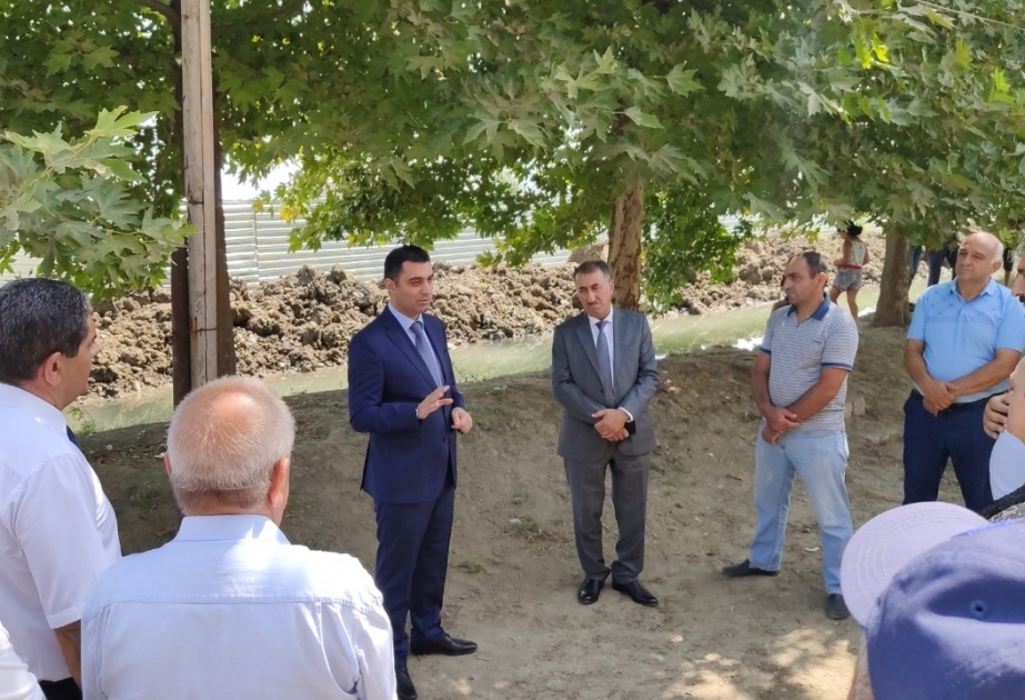 Yevlaxın yaşayış massivində elektrik təsərrüfatı yenidən qurulur
