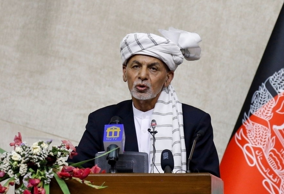 Le président afghan Ashraf Ghani accueilli aux Emirats arabes unis