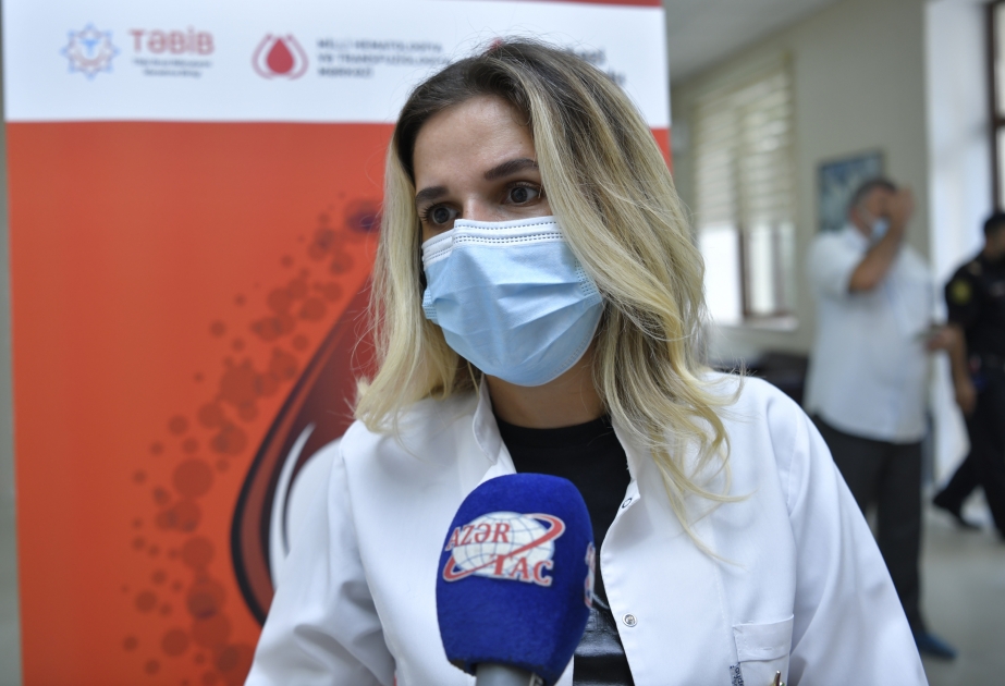 Qumral Ələkbərova: COVID-19-a yoluxub sağaldıqdan 28 gün sonra qan vermək olar