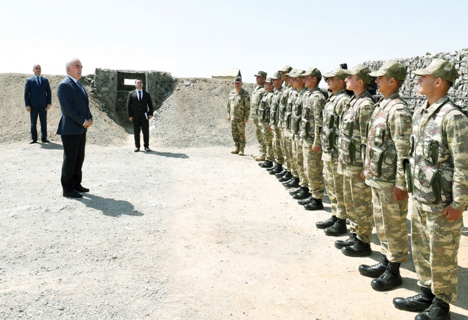 Naxçıvan Muxtar Respublikasının strateji yüksəkliklərində müdafiə istehkamları möhkəmləndirilib