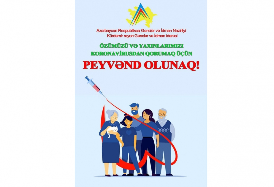 Kürdəmirdə gənclər maarifləndirici aksiya təşkil ediblər