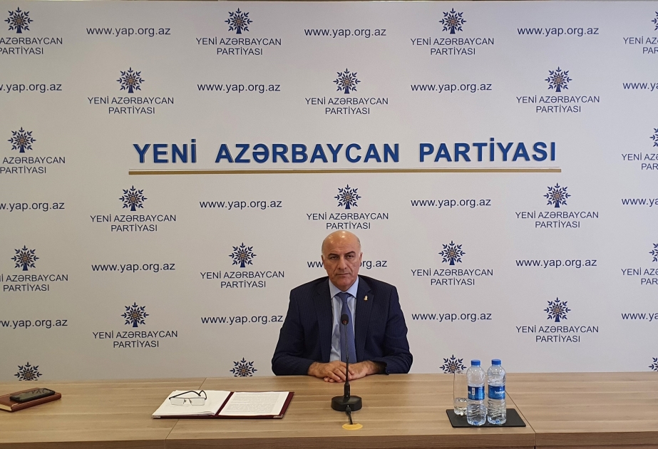 YAP Şamaxı rayon təşkilatının IX hesabat konfransı keçirilib