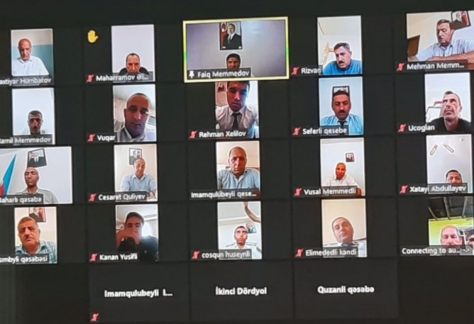 Yevlax regional miqrasiya idarəsi Ağdamda maarifləndirmə tədbiri keçirib