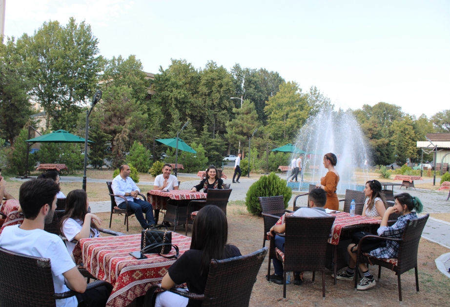 Mingəçevir Dövlət Universitetində “Açıq hava seminarları” davam edir