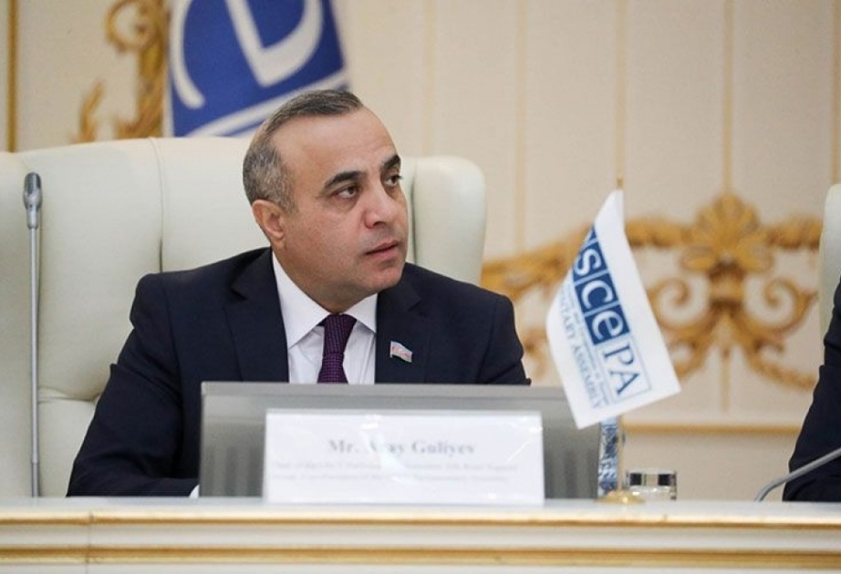 Azay Guliyev appointed OSCE PA Special Representative on South East Europe – AZERTAC