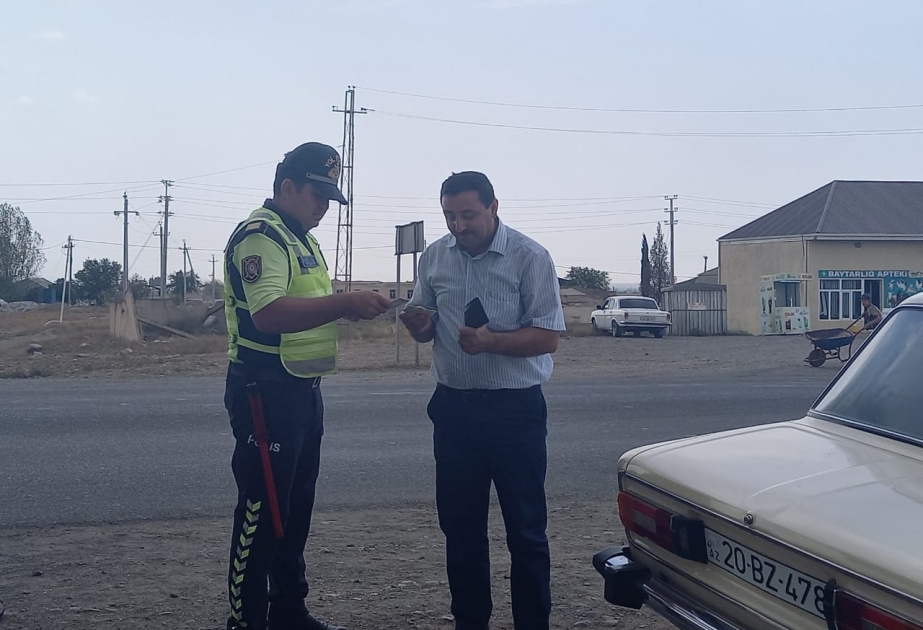 Göygöldə qayda pozan sürücülər məsuliyyətə cəlb olunub