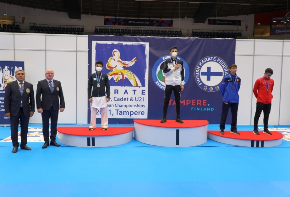 Karateçimiz Avropa çempionatının gümüş medalını qazanıb