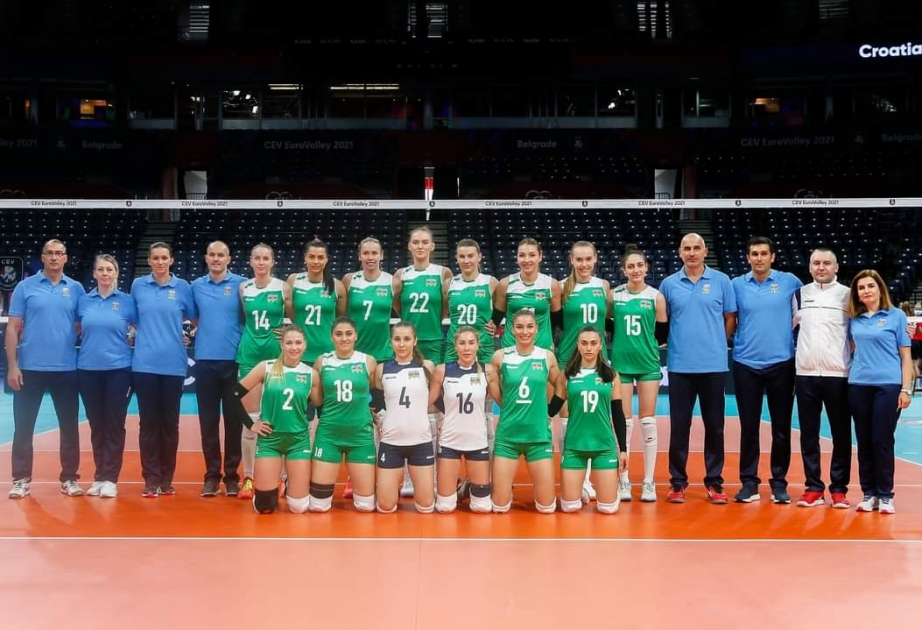 Qadın voleybolçulardan ibarət Azərbaycan millisi Avropa çempionatında növbəti oyununu keçirib