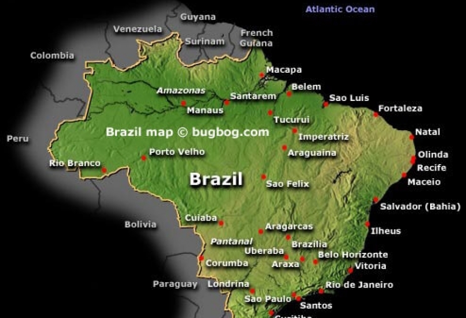 Starkes Erdbeben in Brasilien