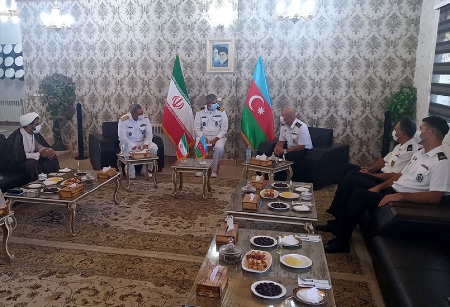Se reunieron las delegaciones de las Fuerzas Navales de Azerbaiyán e Irán