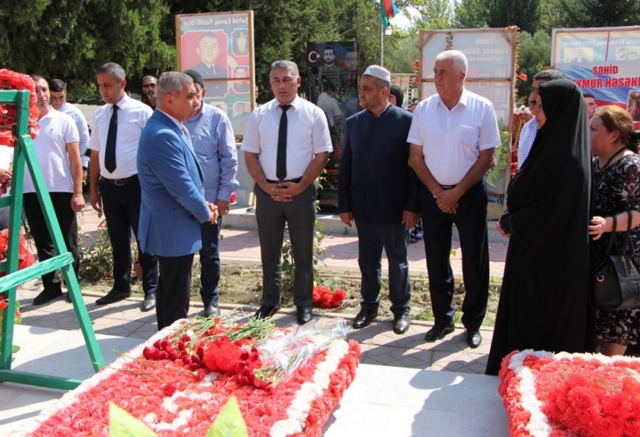 Yevlaxda şəhid Yusif Yusifbəylinin doğum günü qeyd olunub