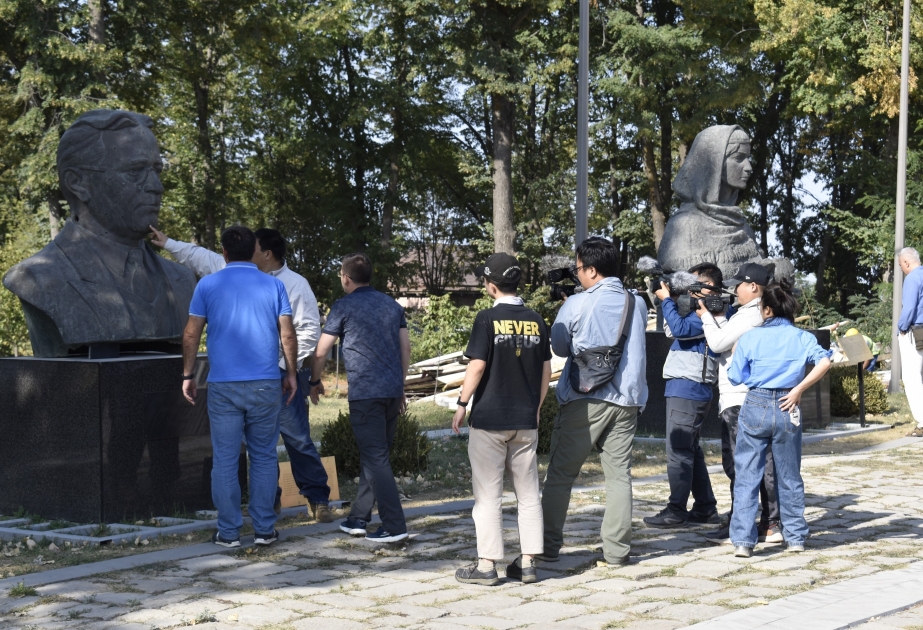 Chinese company “On the Road” is shooting documentary on Azerbaijan’s liberated territories