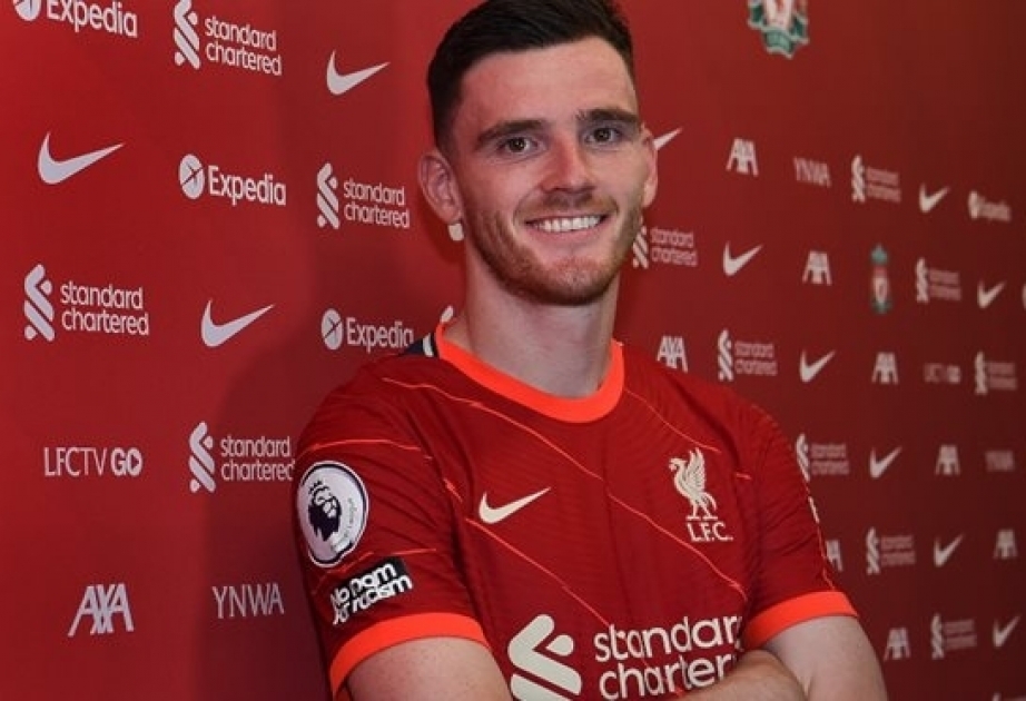 Liverpool defender Andy Robertson signs five-year contract extension with Merseyside club
