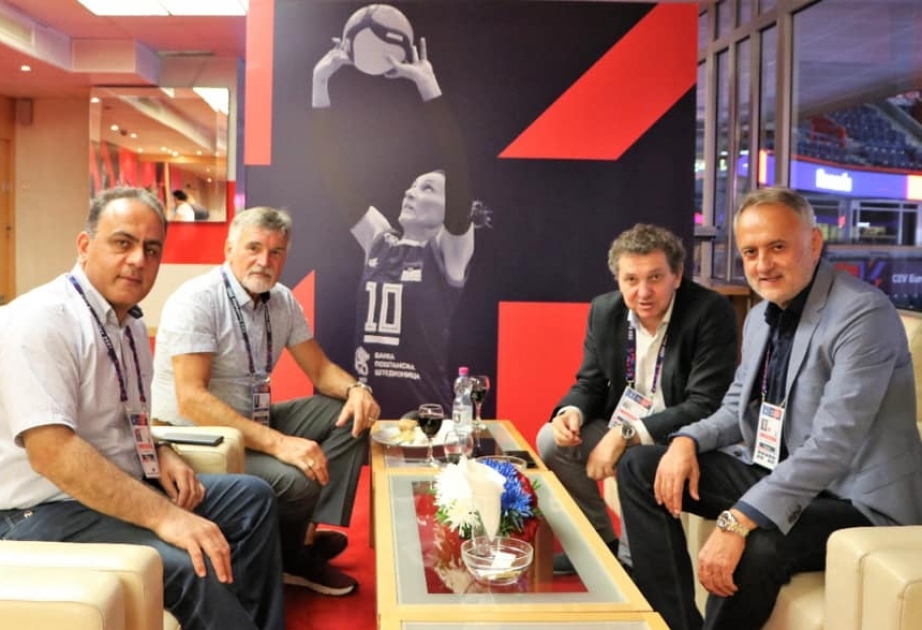 Azərbaycan və Serbiya Voleybol federasiyaları arasında əməkdaşlıq məsələləri müzakirə olunub