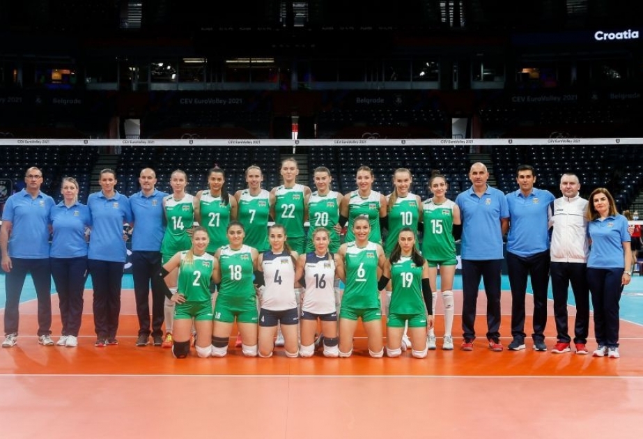 Qadın voleybolçulardan ibarət milli komandamız Avropa çempionatında mübarizəni dayandırıb
