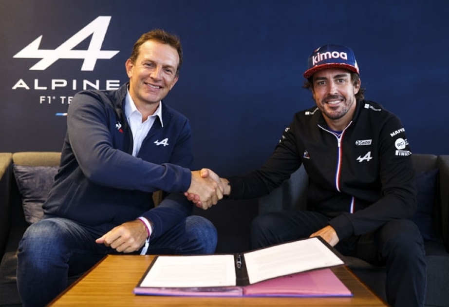Формула 1: В Alpine продлили контракт с Алонсо