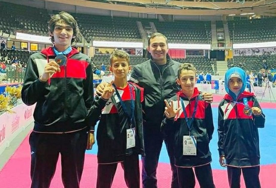 Avropa birinciliyi: Taekvondoçularımız daha iki medal qazanıblar