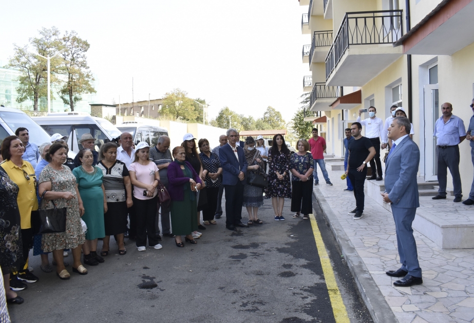 Se organizó otro viaje de los residentes de Shusha a su ciudad natal