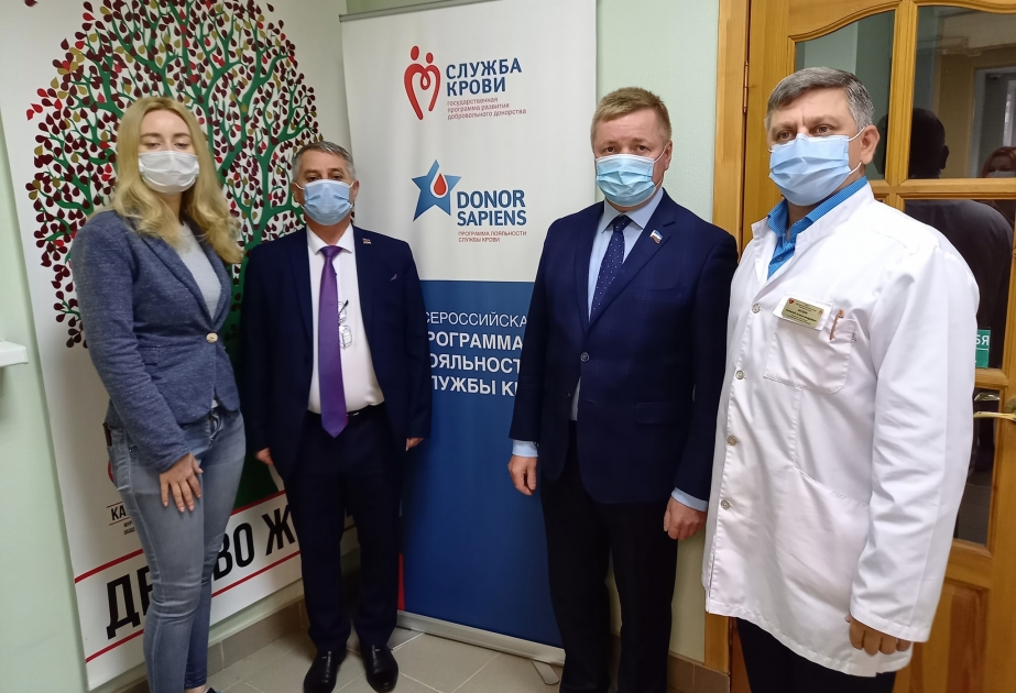 Представители азербайджанской диаспоры в Мурманске приняли активное участие в акции по сбору крови