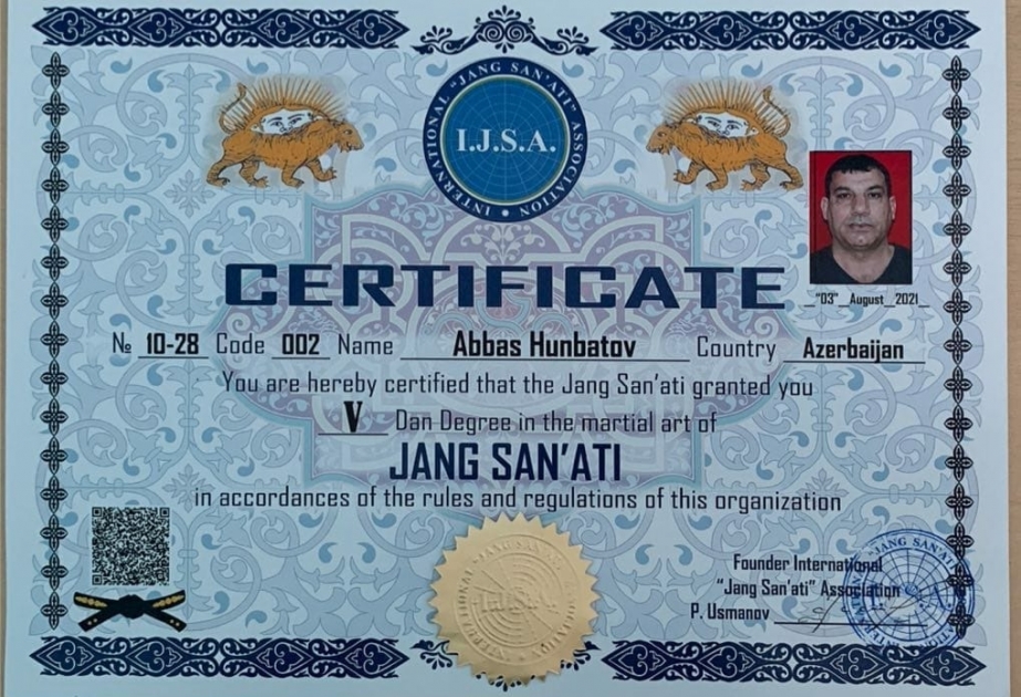 Abbas Hünbətov yeni uğura imza atıb