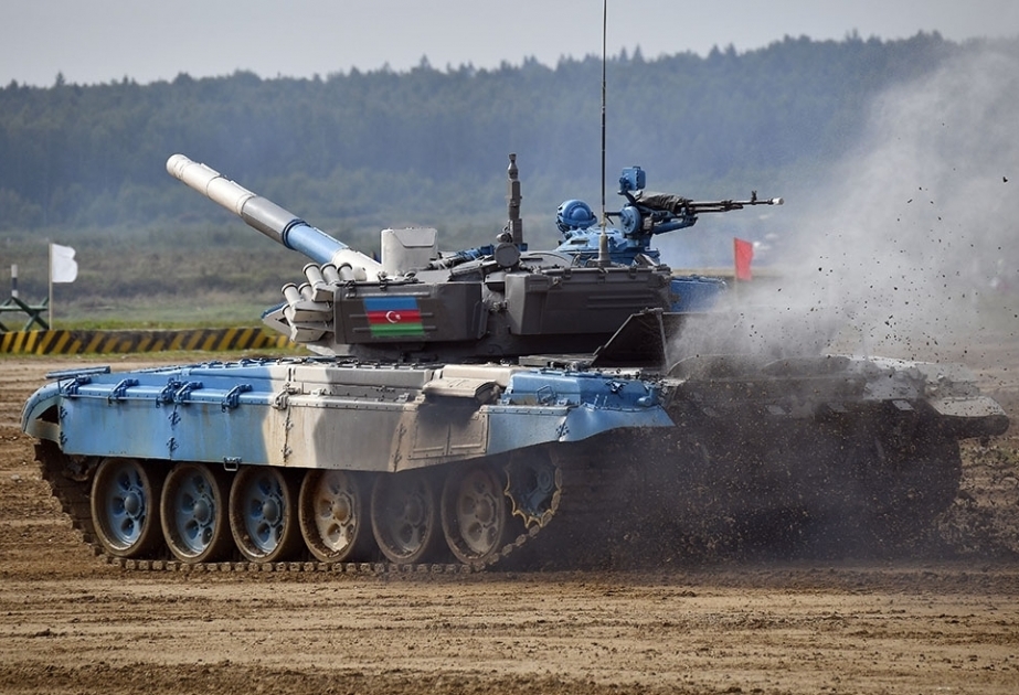 Aserbaidschanische Panzersoldaten nehmen erfolgreich an internationalen Armeespielen teil