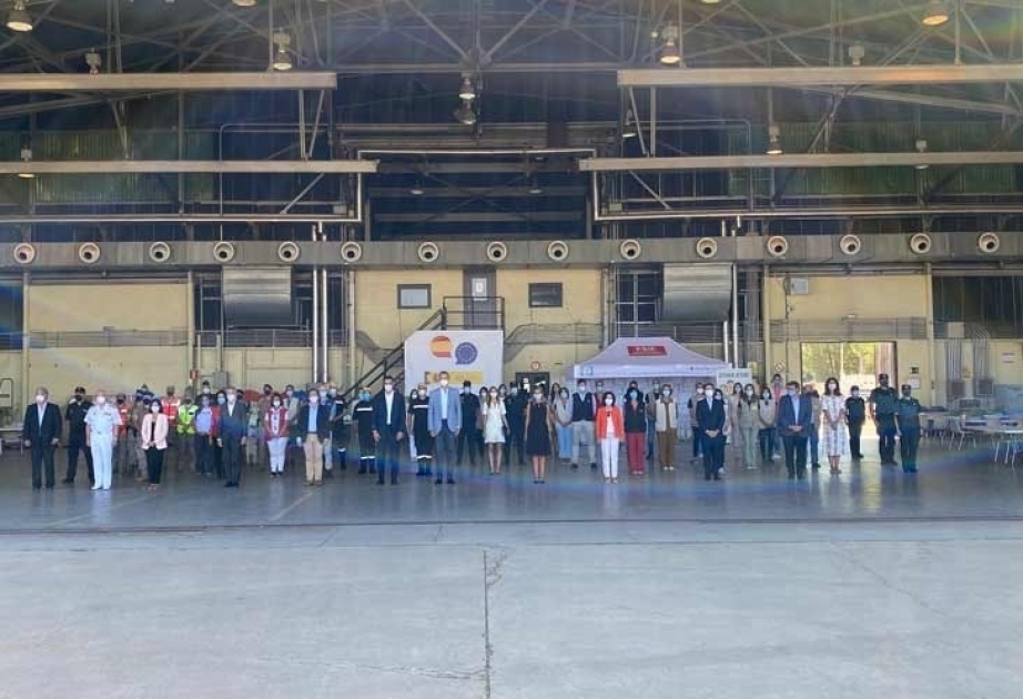 Felipe VI y presidente de España visitan base de Torrejón