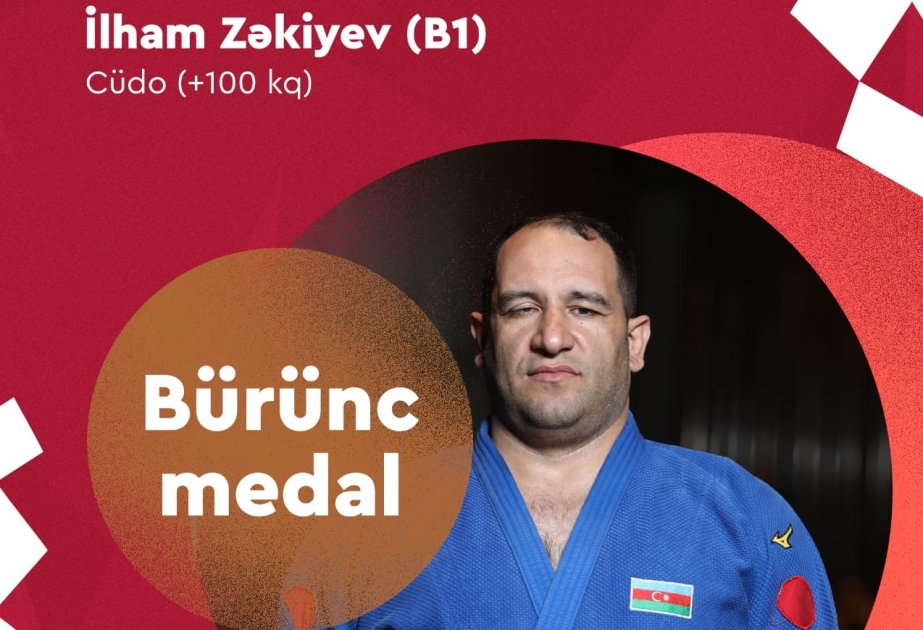 İlham Zəkiyev dördüncü Paralimpiya medalını qazanıb