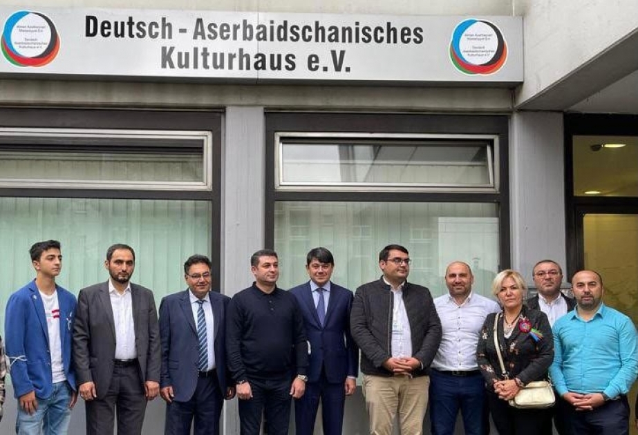 Köln şəhərindəki Azərbaycan Evi ziyarət edilib