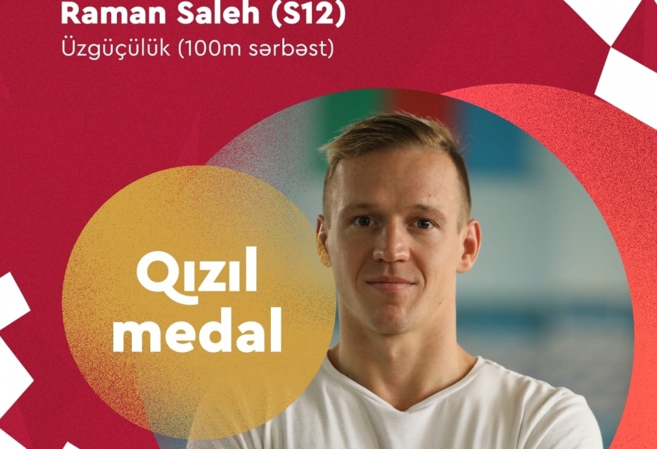 Paralympiques 2021 : le nageur azerbaïdjanais Raman Saleh décroche son second or VIDEO