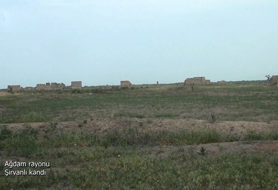 Azerbaijan’s Defense Ministry releases video footages of Shirvanli village, Aghdam district VIDEO